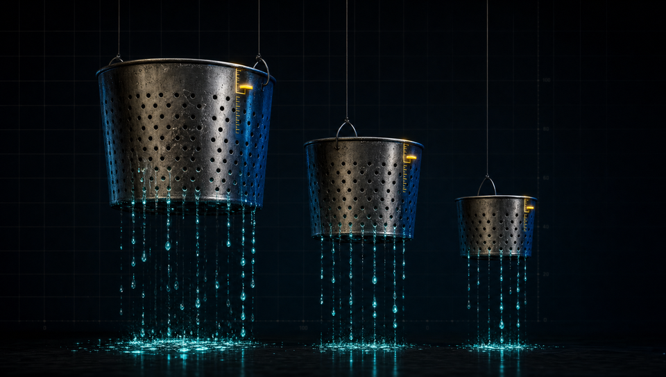 Your sync didn't crash. It hit a bucket of 40.